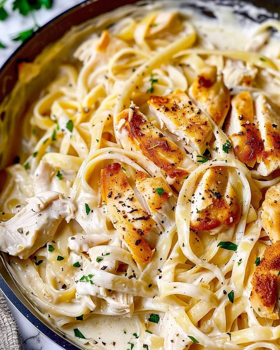 Best Chicken Alfredo Recipe with Turkey Bacon for Comforting Taste