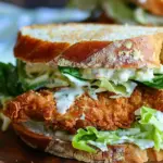 Crispy Chicken Caesar Sandwich