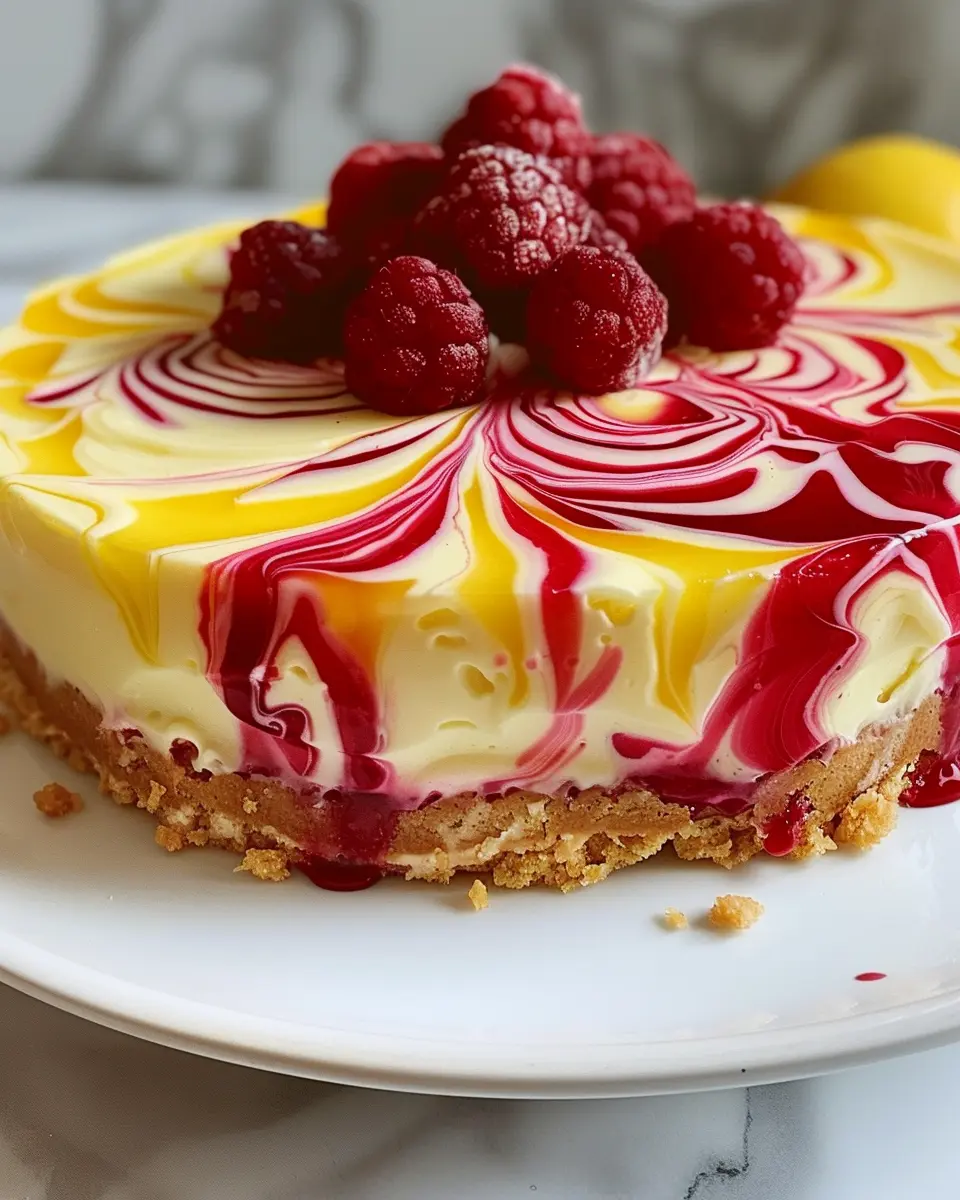 Lemon Raspberry Swirl Cheesecake: The Best Indulgence for Home Chefs