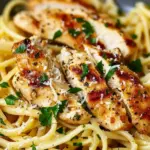 Garlic Butter Chicken Pasta