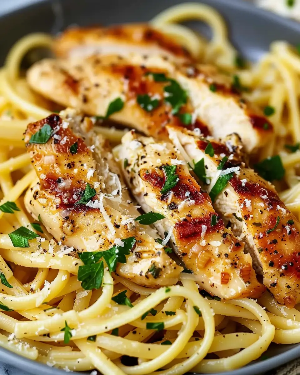 Garlic Butter Chicken Pasta: A Comforting and Easy Meal Delight