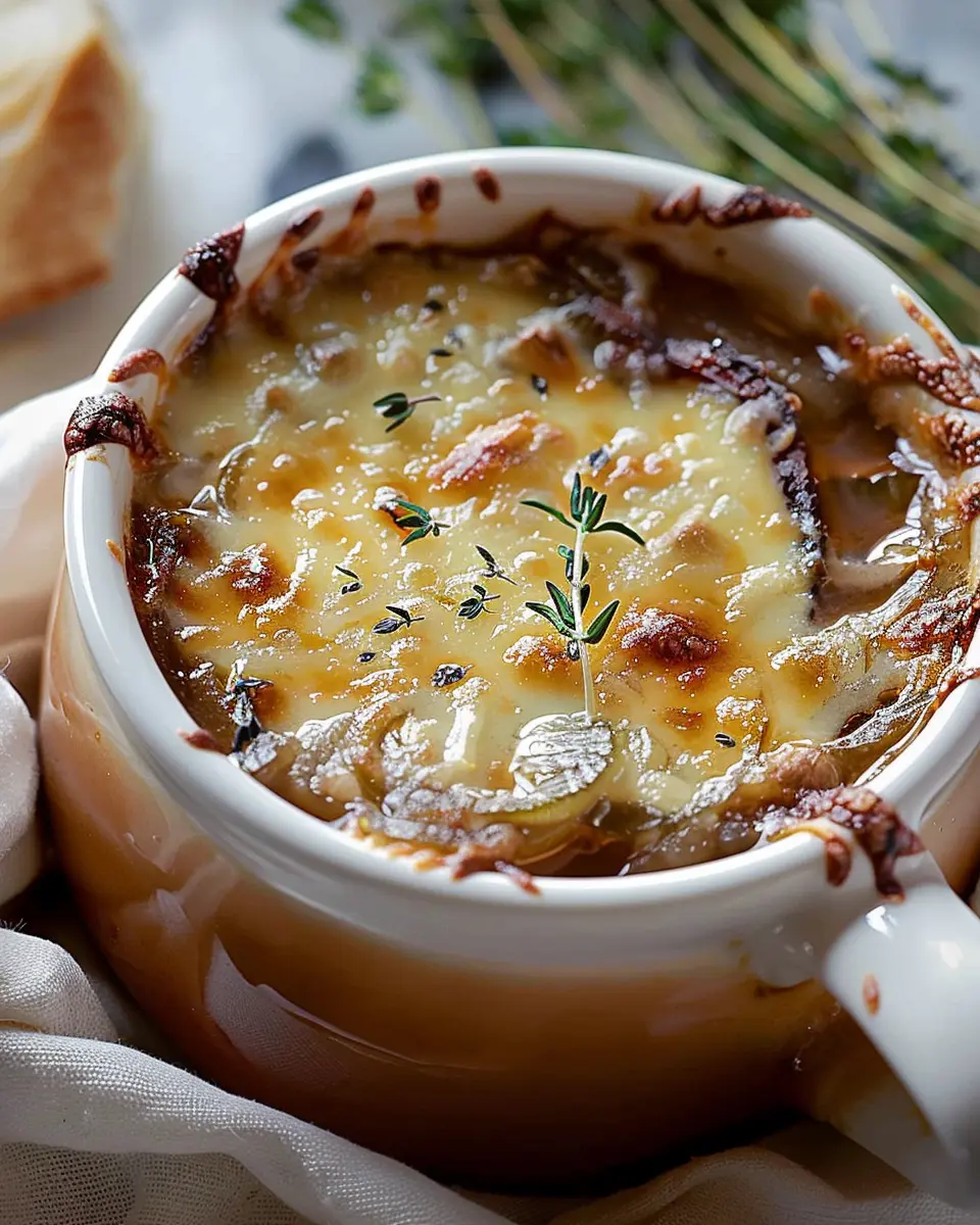French Onion Soup with Turkey Bacon: A Comforting Classic