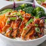 Healthy Sticky Chicken Bowls Recipe