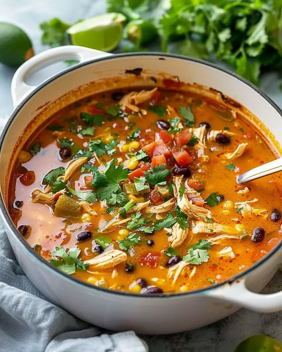 Chicken Enchilada Soup: Easy, Comforting Flavor You’ll Love