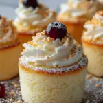 Fluffy Japanese Cotton Cheesecake Cupcakes