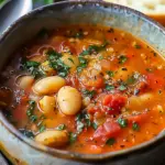 Hearty Tomato and Cannellini Bean Soup Recipe