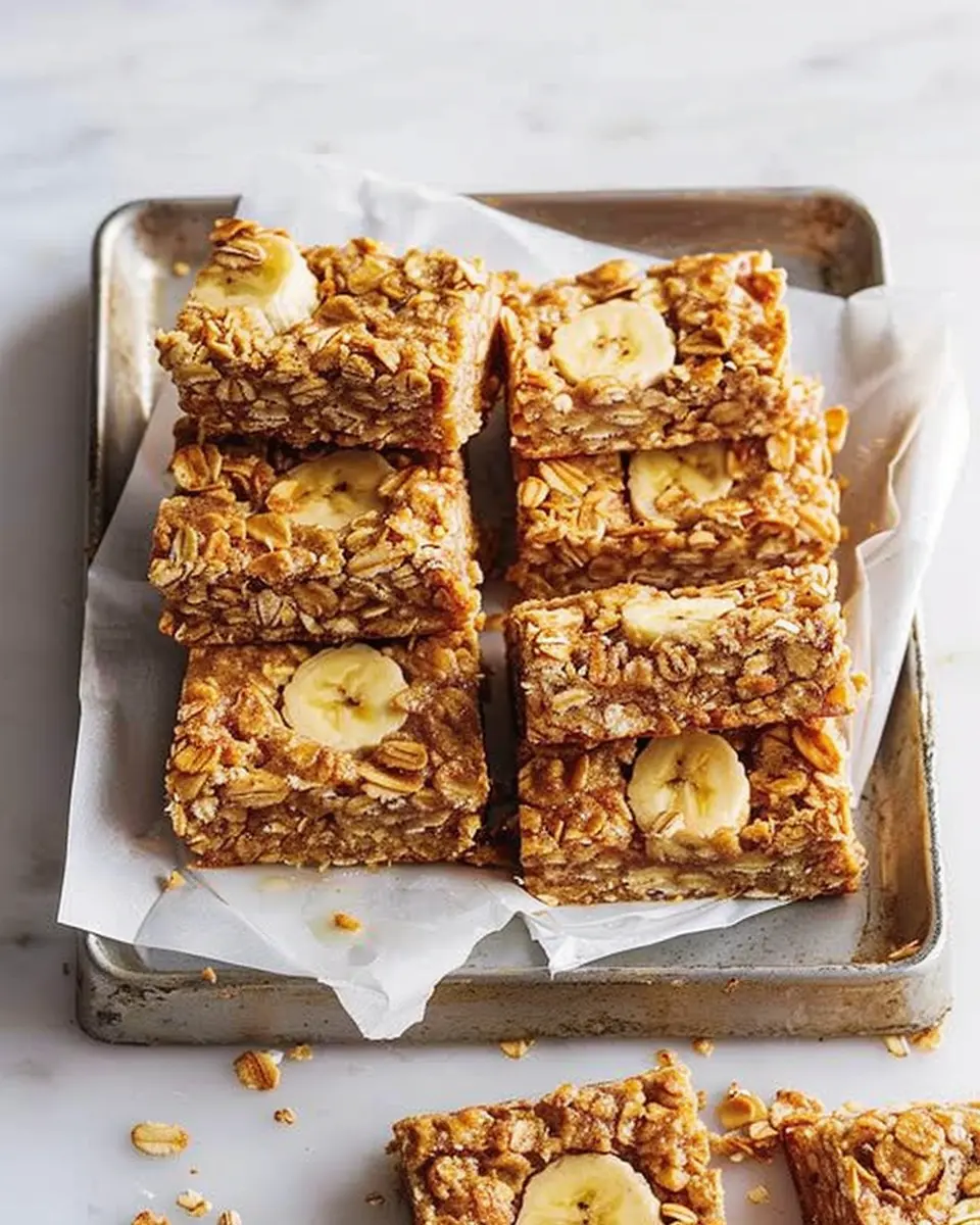 Banana Oatmeal Breakfast Bars: Easy, Healthy Start to Your Day