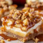 Caramel Apple Cheesecake Bars