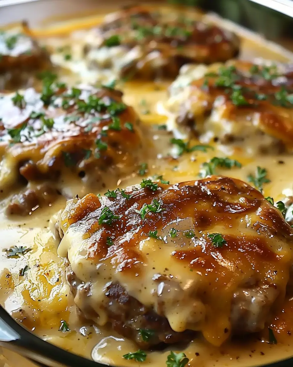 Amish Hamburger Steak Bake: A Juicy Twist with Turkey Bacon