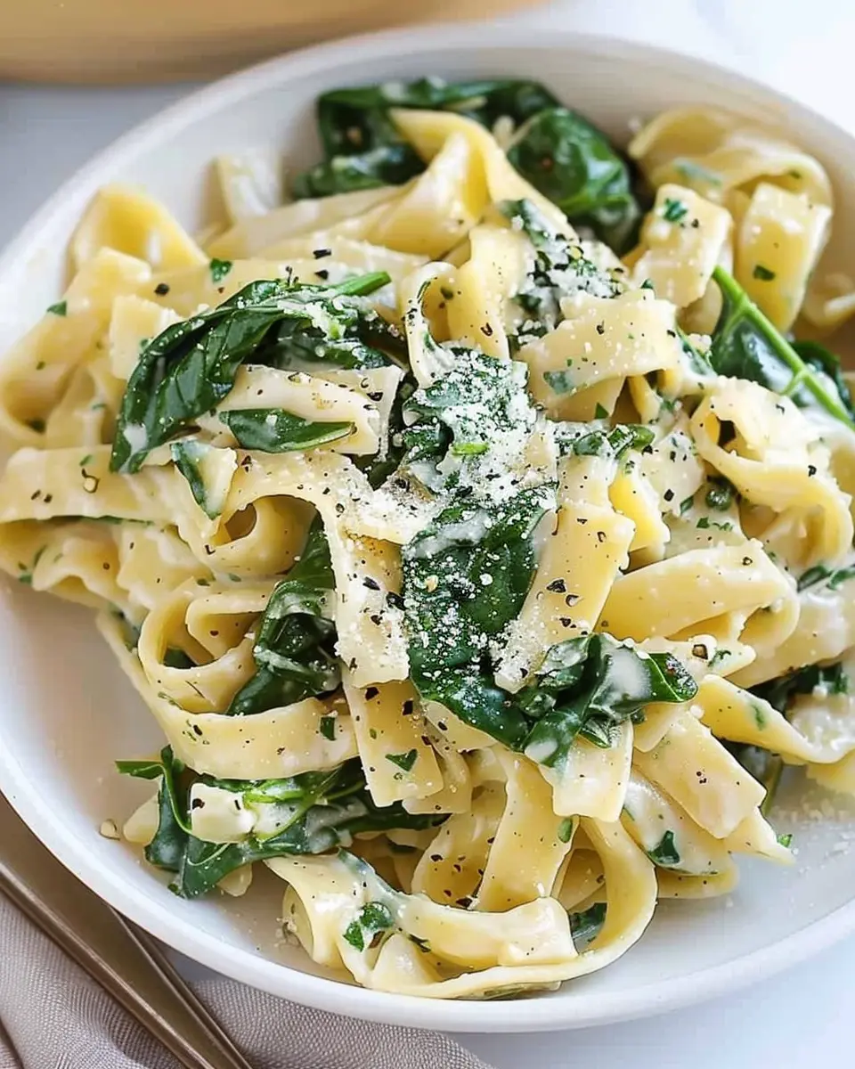 Pasta with Spinach: Easy Recipe for a Flavorful Weeknight Meal