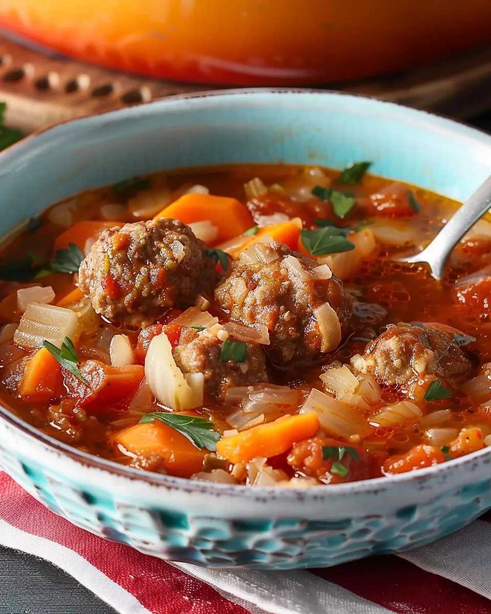 Italian Meatball Soup: A Hearty, Flavorful Comfort Bowl