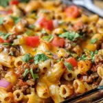 Loaded Taco Pasta Bake