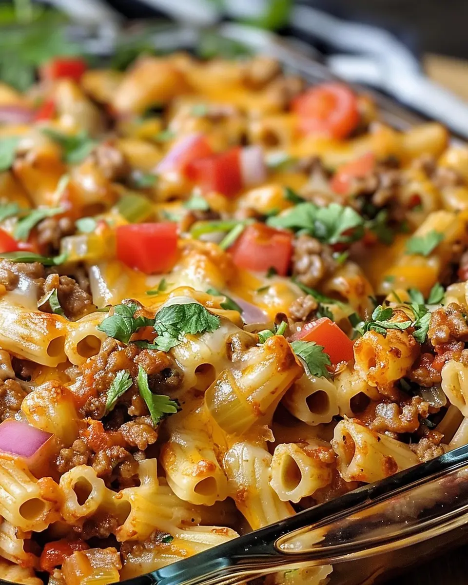 Loaded Taco Pasta Bake: Indulgent Comfort Food for the Family