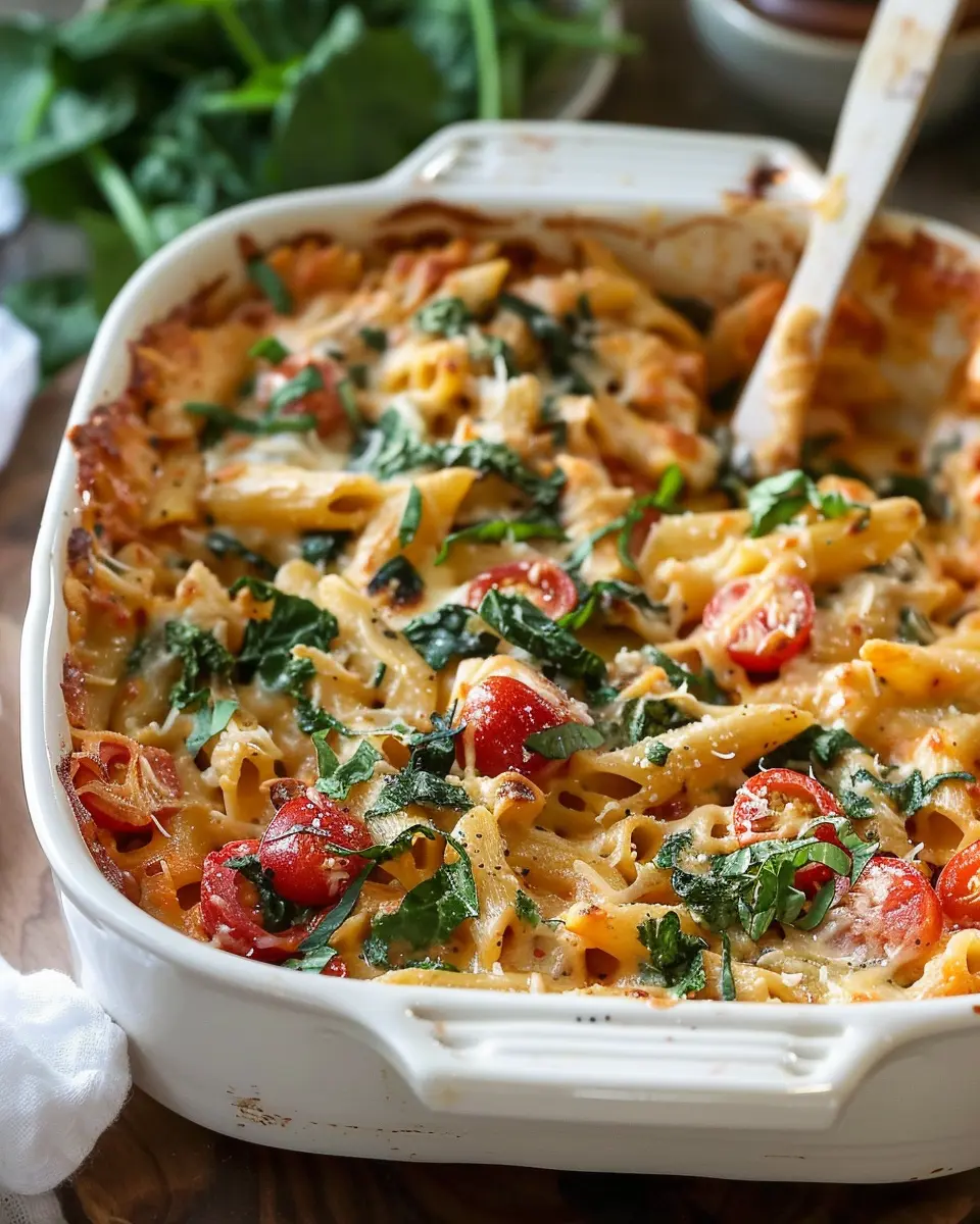 Baked Feta Pasta Recipe: Easy Comfort with Turkey Bacon Delight