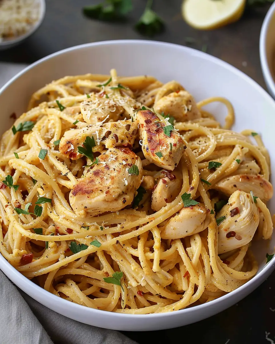 Cowboy Butter Chicken Linguine: Indulgent Comfort in a Bowl