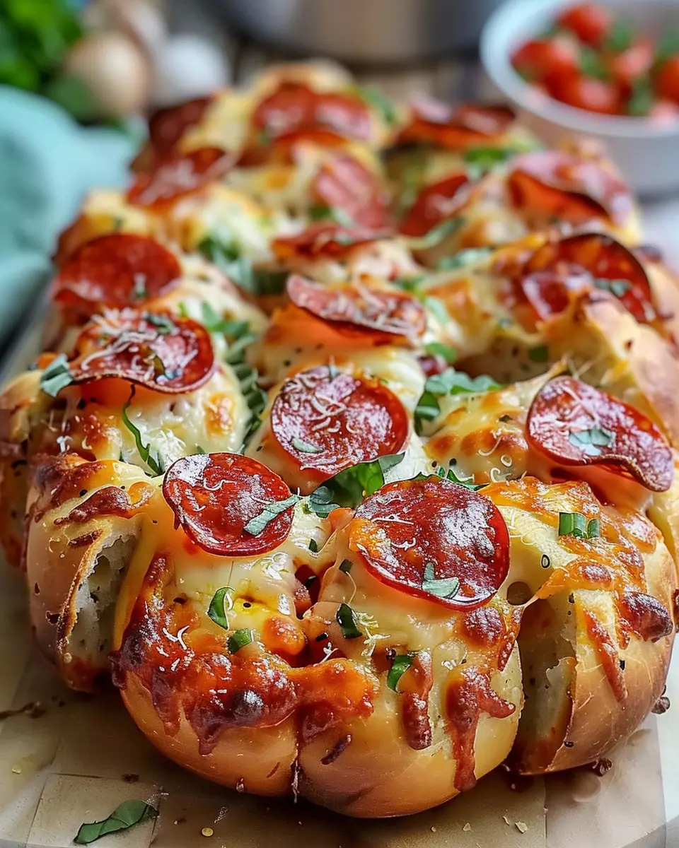 Pull Apart Pizza Bread: The Best Indulgent Family Recipe