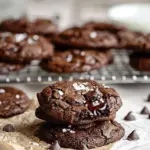 Salted Brownie Cookies