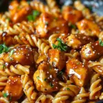 One-Pot Honey Garlic BBQ Chicken Pasta