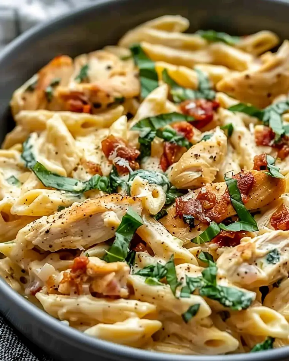 Tuscan Chicken Pasta with Cottage Cheese: A Creamy Delight Awaits