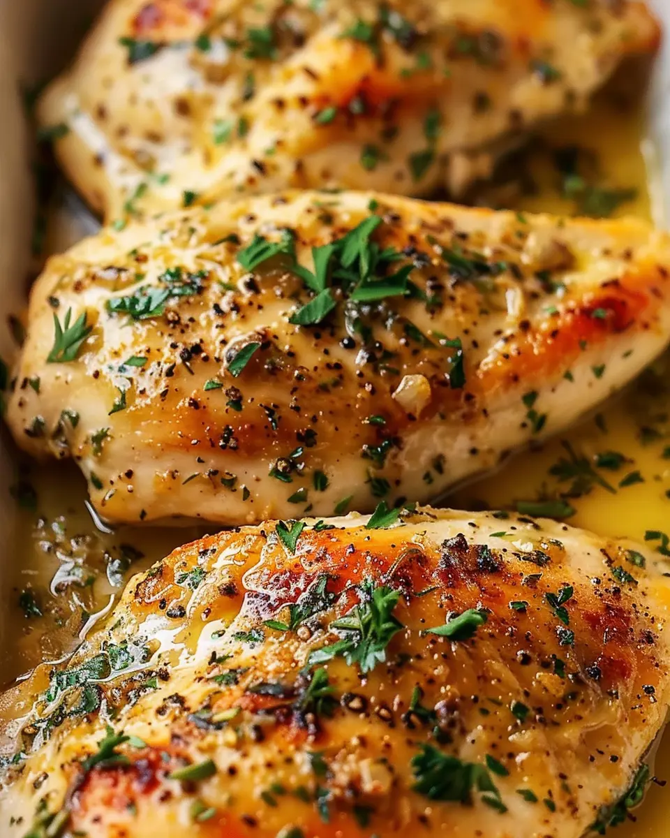 Garlic Butter Baked Chicken Breast Recipe That’s Juicy and Easy