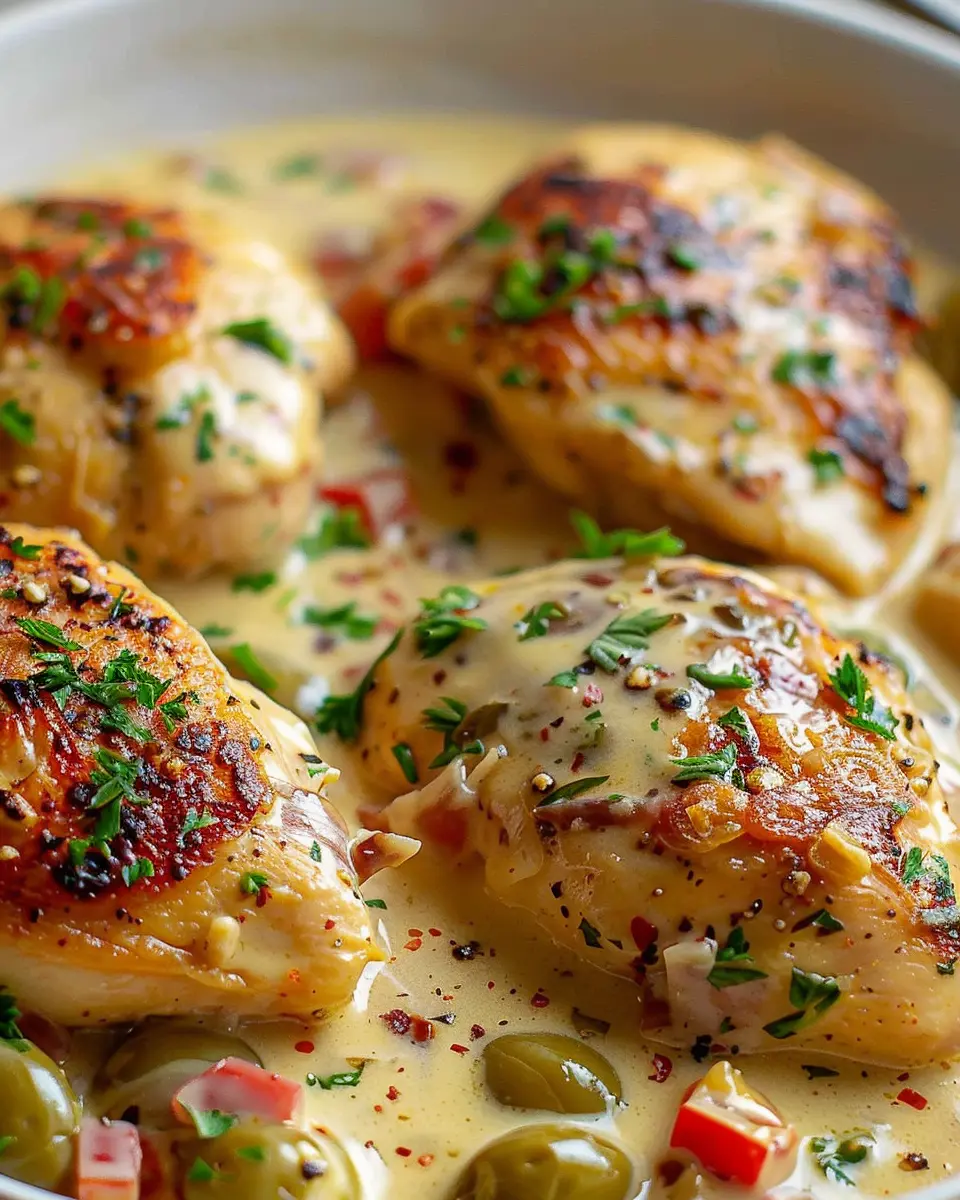 Creamy Pepperoncini Chicken Skillet: Easy Weeknight Delight