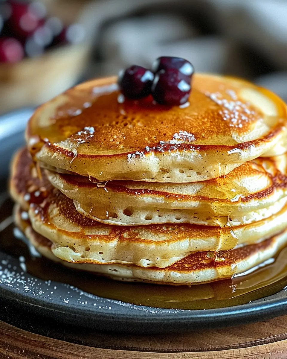 Greek Yogurt Pancakes: Fluffy and Guilt-Free Breakfast Delight