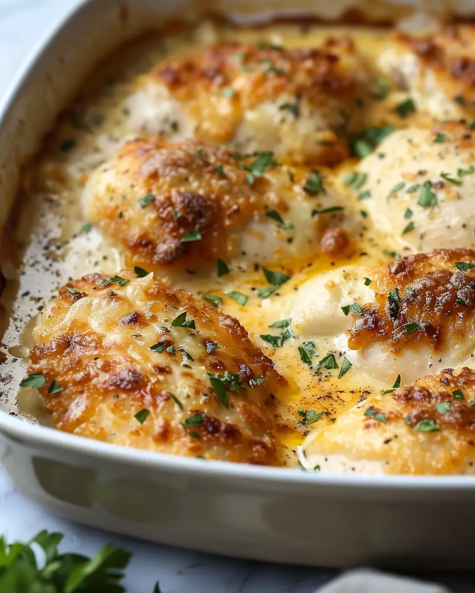 Baked Cream Cheese Chicken with Turkey Bacon: An Easy Family Favorite