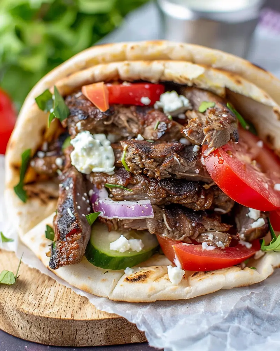Homemade gyro meat and gyros: Easy Recipe for Juicy Flavor