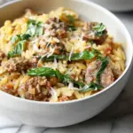 Italian Sausage Orzo