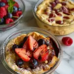 Baked Protein Pancake Bowls
