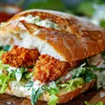 Crispy Chicken Caesar Sandwich