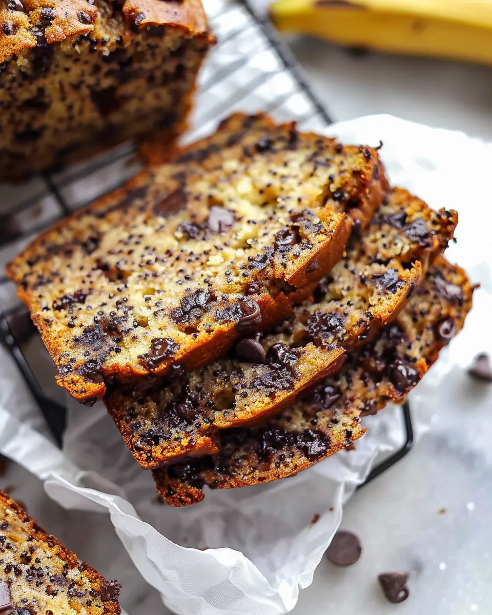 Super Moist Chocolate Chip Banana Bread: The Best Homemade Delight