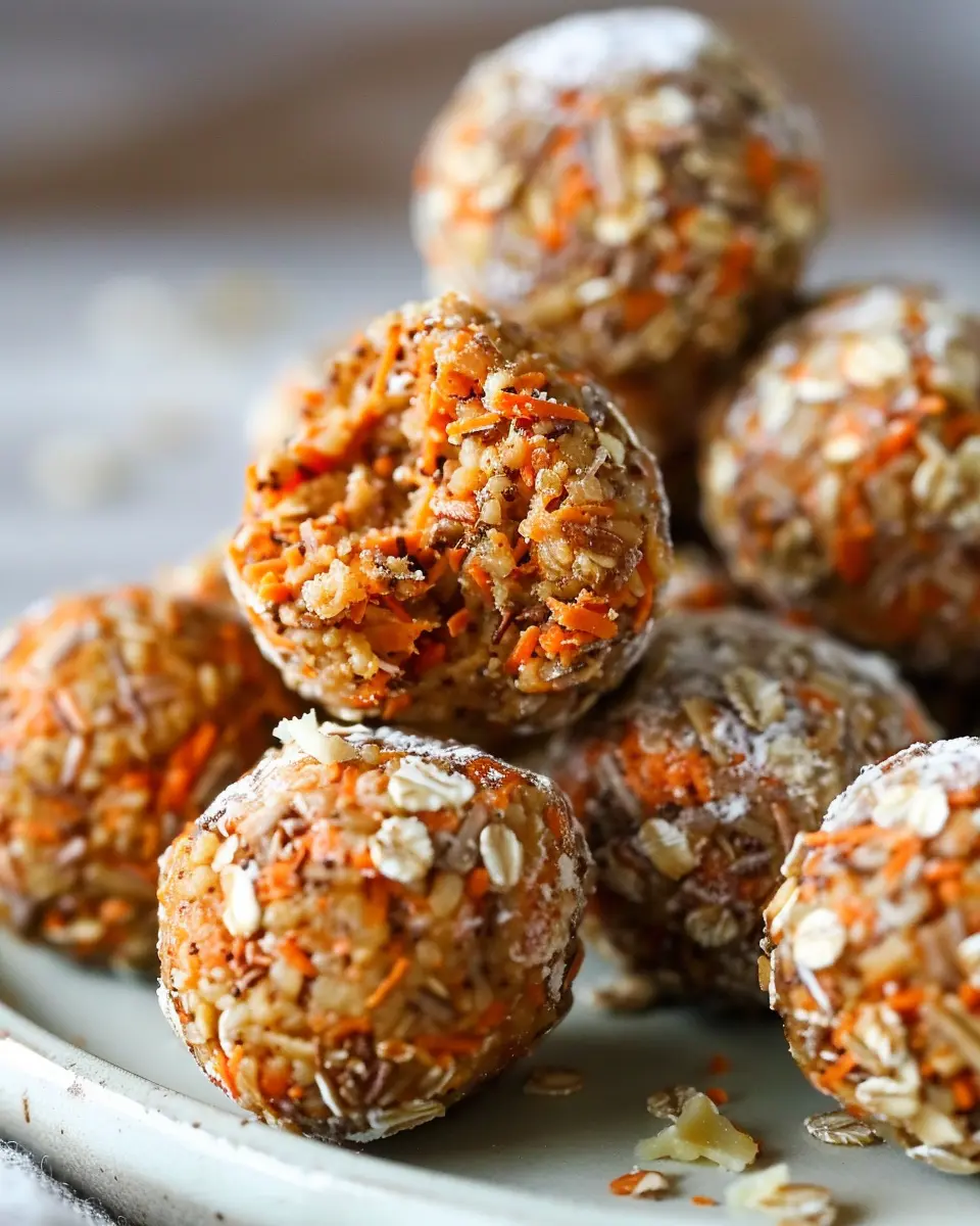 Carrot Cake Energy Bites: Easy, Healthy Treats for Everyone