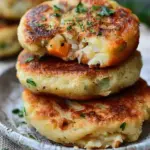 Quick Easy Stuffed Potato Cakes