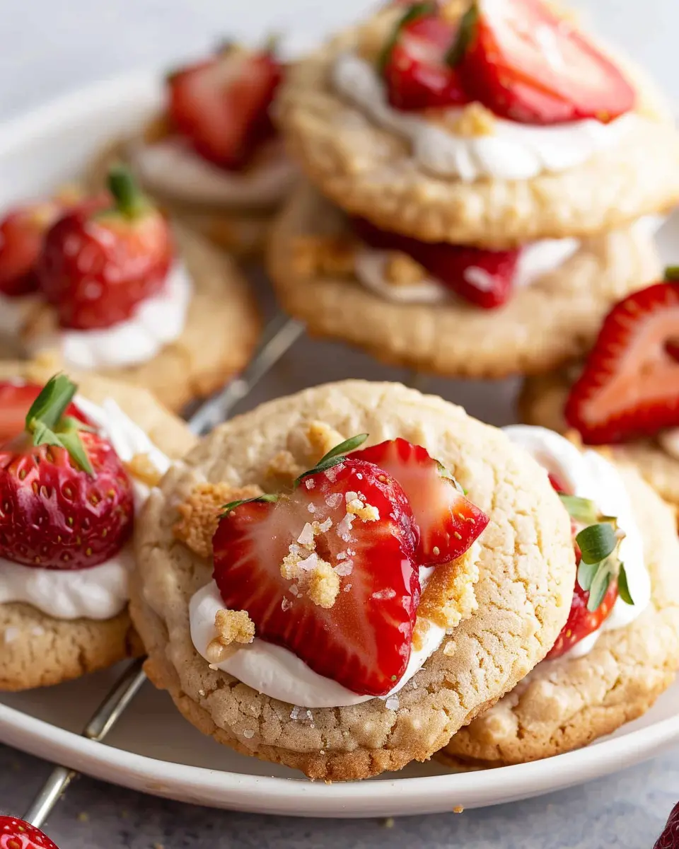 Strawberry Shortcake Cookies Made Easy for Sweet Cravings