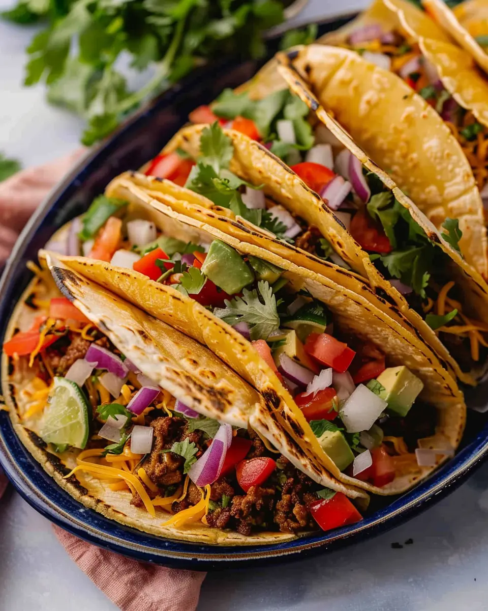 Crispy Baked Tacos: Easy Turkey Bacon &amp; Chicken Ham Delight