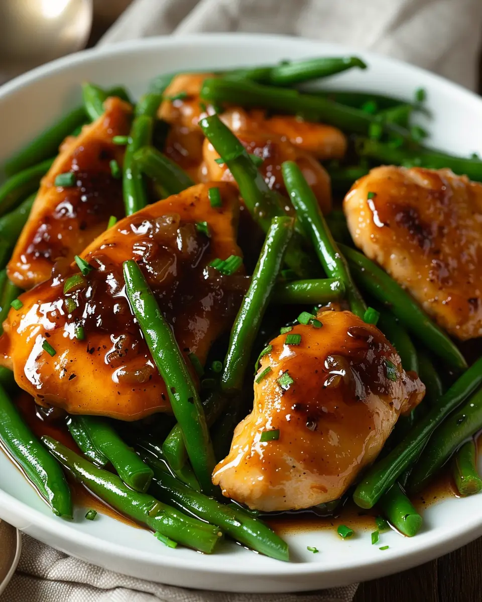 Easy Chicken Breast and Green Beans: A Flavorful Weeknight Delight