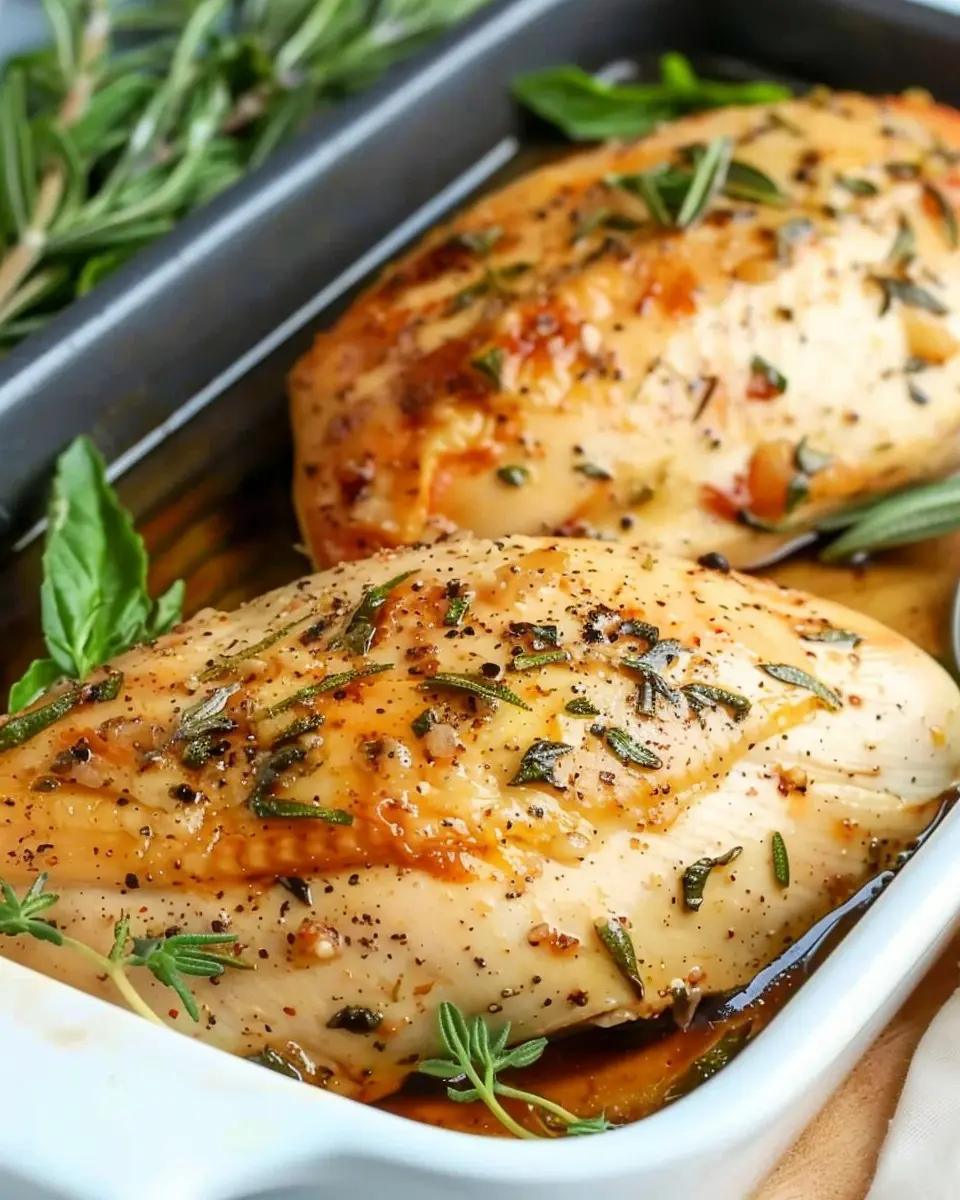 Baked Chicken Breast Recipe: Juicy and Flavor-Packed Delight