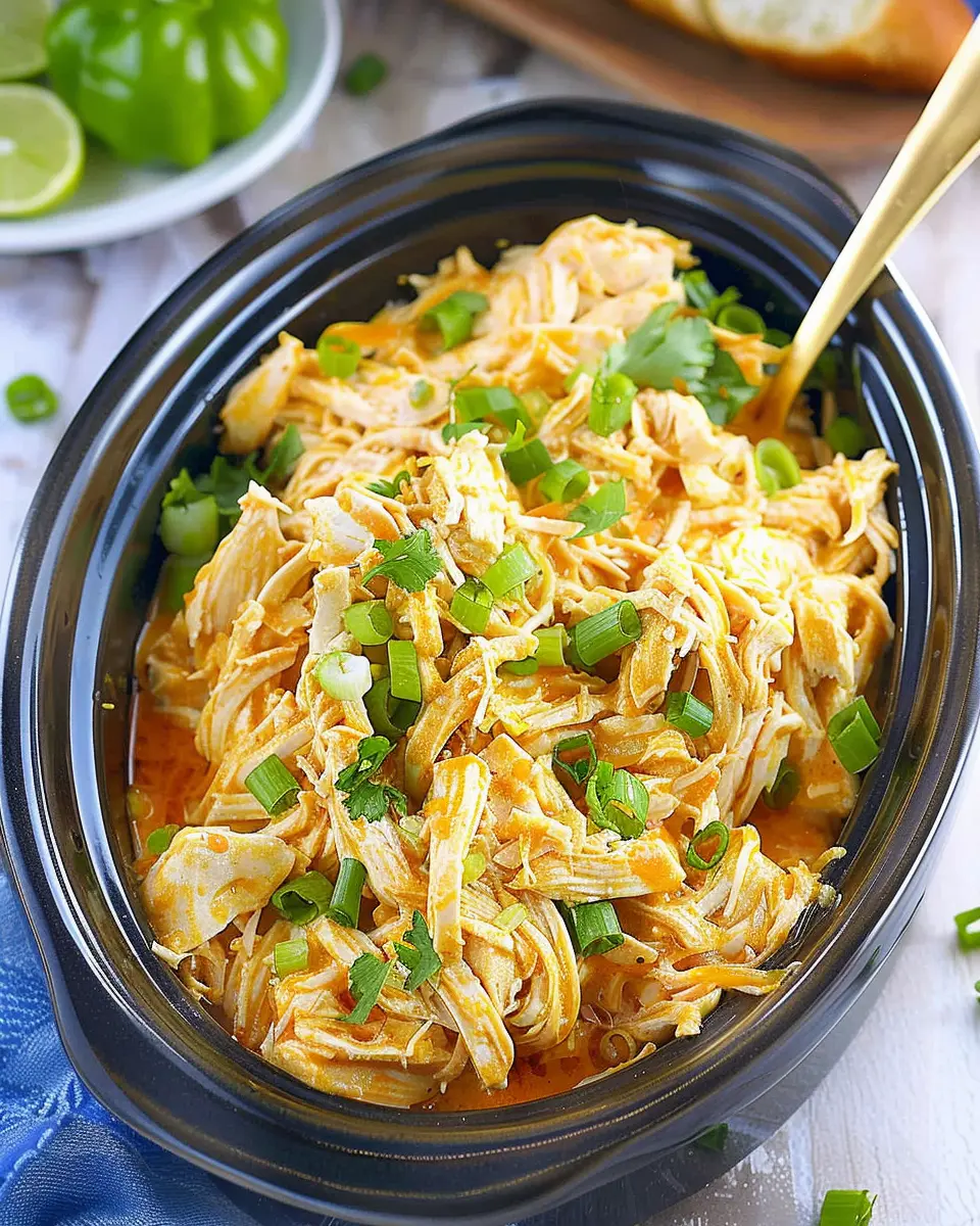 Crockpot Shredded Buffalo Chicken: Easy, Flavorful Comfort Food