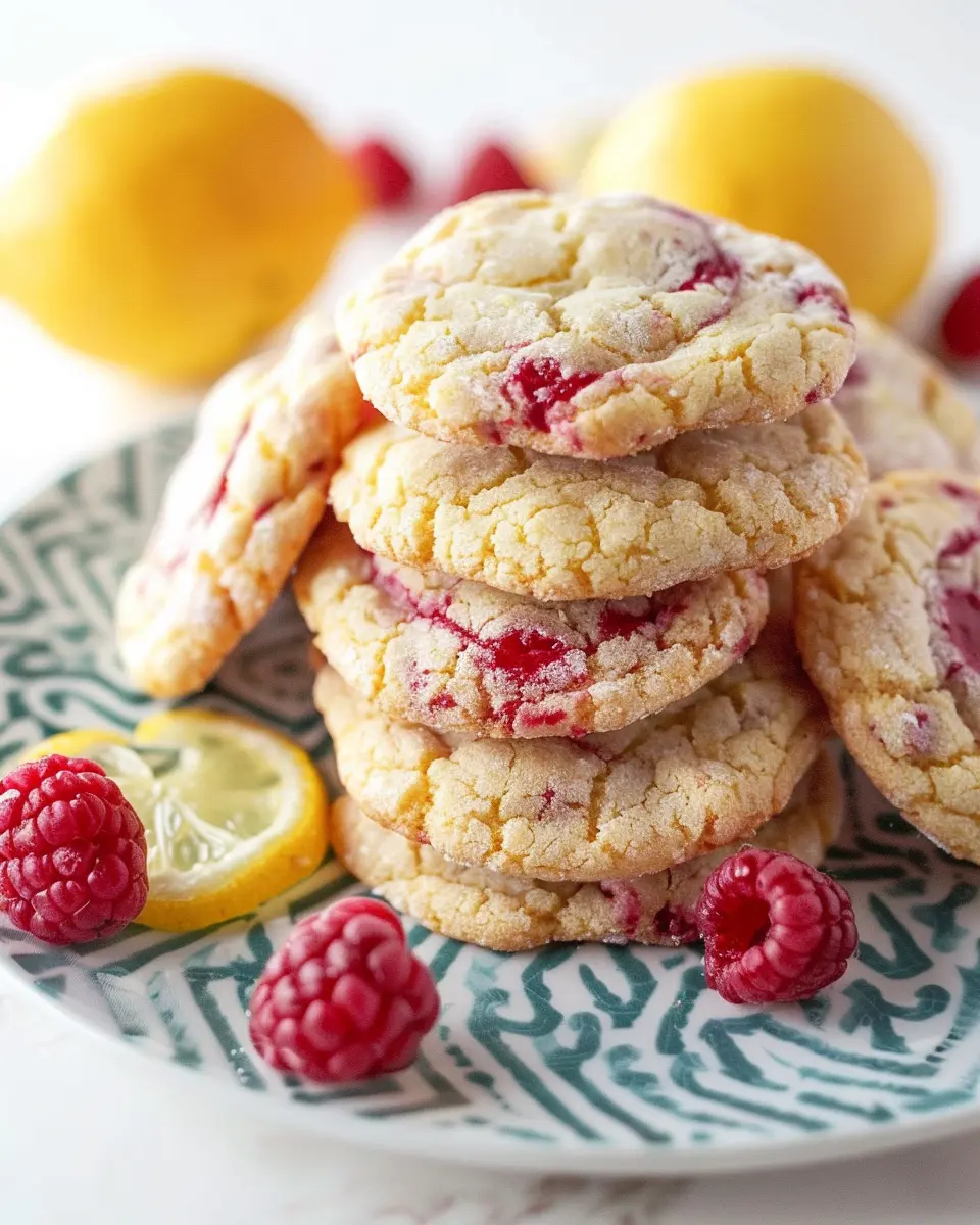 Lemon Raspberry Cookies: The Best Easy Treat for Your Family