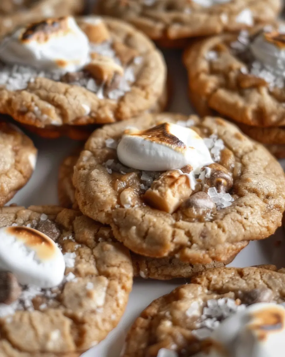 Salted S’mores Cookies: Easy Indulgence for Every Cookie Lover