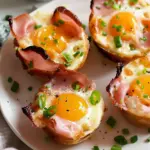 Ham and Cheese Egg Cups