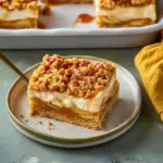 Apple Caramel Cheesecake Bars