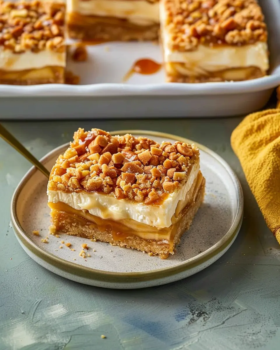 Apple Caramel Cheesecake Bars: The Best Homemade Indulgence