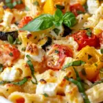 Best Baked Feta Pasta with Vegetables