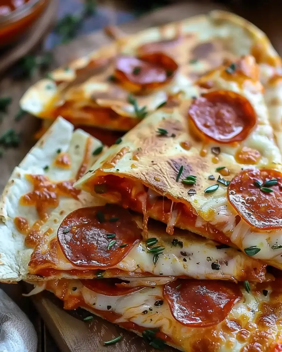 Pepperoni Pizzadillas: Easy, Cheesy Goodness for Everyone
