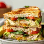 Chicken Avocado Melt Sandwich