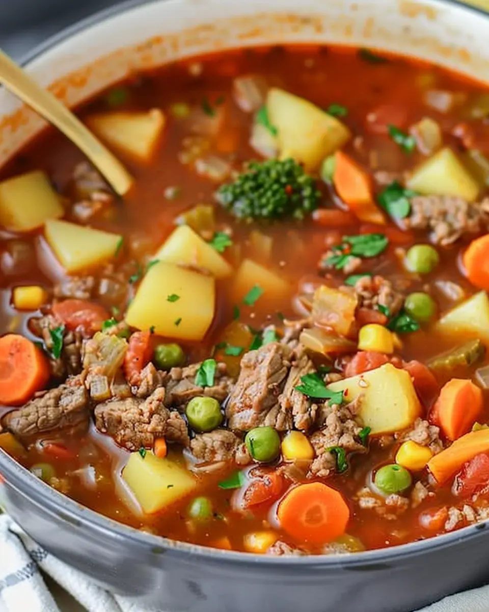 Vegetable Beef Soup: The Best Comfort Food for Your Family