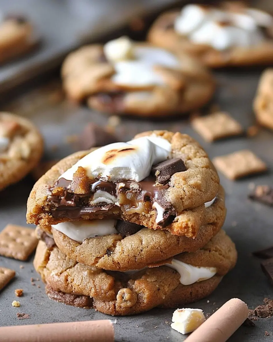 S’mores Cookies Recipe: Indulgent Delight for Your Sweet Tooth