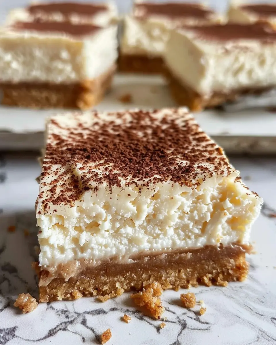 No Bake Keto Churro Cheesecake Bars: Indulgent &amp; Easy Treats
